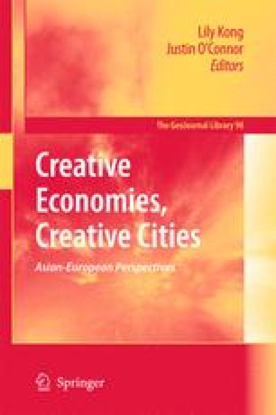 spaces of culture and economy mapping the cultural creative cluster