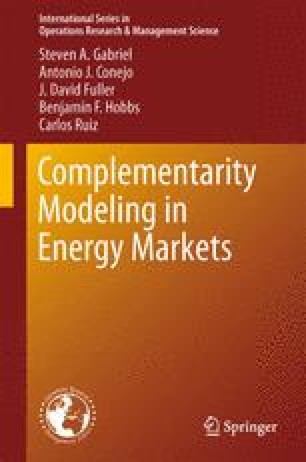 Natural Gas Market Modeling Springerlink