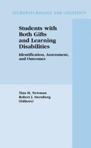 When Is Student Gifted Or Disabled New >> The Identification Of Gifted Students With Learning When Is Student Gifted Or Disabled New >> The Identification Of Gifted Students With Learning