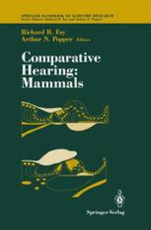 Comparative Auditory Research Springerlink