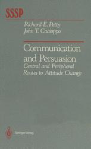 Communication and Persuasion | SpringerLink