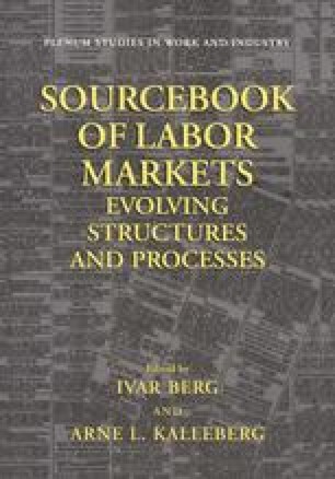 Risk And The Labor Market Springerlink