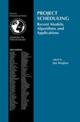 Resource-Constrained Project Scheduling: Models, Algorithms, Extensions and Applications