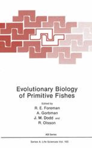 Evolutionary Biology Of Primitive Fishes Nato Science Series A