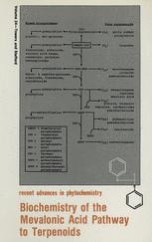Regulation Of Monoterpene Biosynthesis In Higher Plants