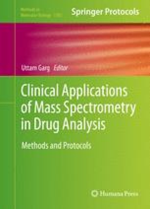 Clinical Applications Of Mass Spectrometry In Drug Analysis