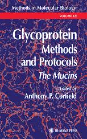 Measurement Of Sulfate In Mucins Springerlink