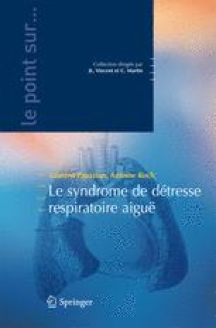 Mecanique Respiratoire Au Cours Du Sdra Interpretation De La Courbe Pression Volume Springerlink