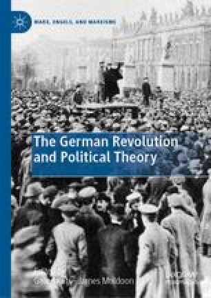 The German Revolution And The Radical Right Springerlink