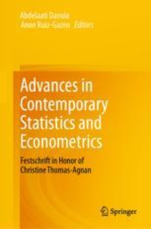 Advances In Contemporary Statistics And Econometrics Springerlink