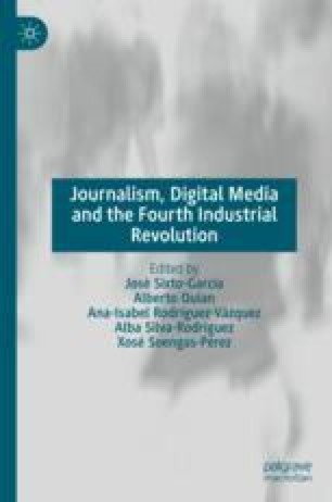 Portada de Journalism, Digital Media and the Fourth Industrial Revolution
