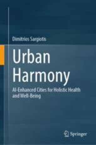 Cover of Urban Harmony: AI-Enhanced Cities for Holistic Health and Well-Being