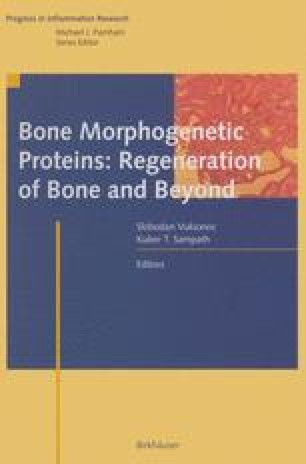 Bone Morphogenetic Proteins In Articular Cartilage Repair