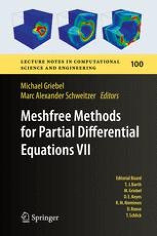 meshfree methods for partial differential equations meshfree methods for partial differential equations
