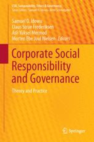 Legitimizing Corporate Social Responsibility Governance