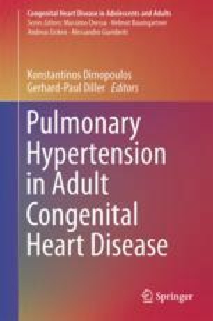 pulmonary hypertension congenital disease adult heart