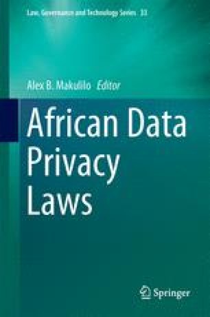 data protection in kenya springerlink