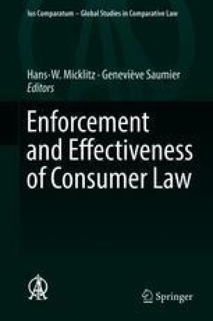 Enforcement And Effectiveness Of Consumer Law In Romania Springerlink