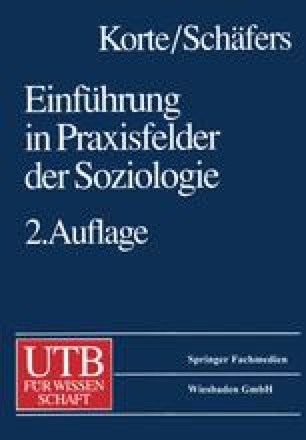 Techniksoziologie Springerlink