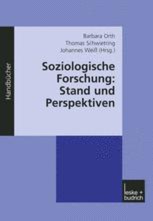 Stand Und Perspektiven Der Migrationssoziologie Springerlink