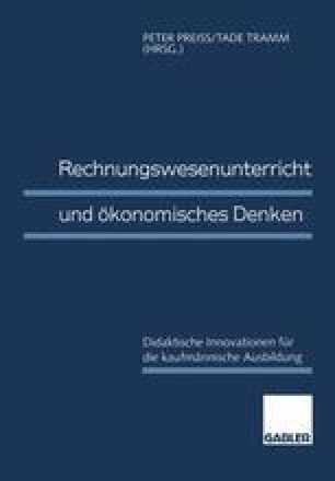 Entwicklung Okonomischer Kompetenz Als Zielkategorie Des Rechnungswesenunterrichts Springerlink