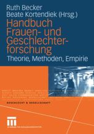 Konstruktion Von Geschlecht Reproduktionsweisen Der Zweigeschlechtlichkeit Springerlink