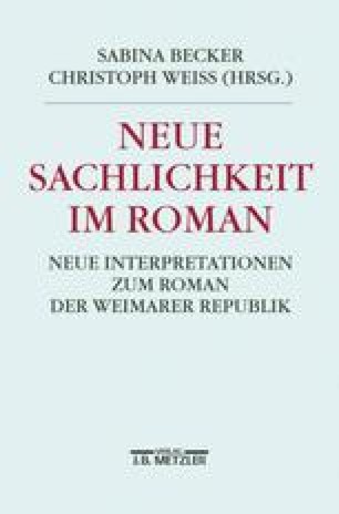 Neusachliche Motive in Erich Kästners Fabian (German Edition)