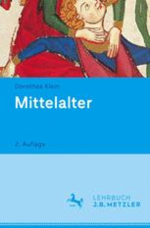 Das Mittelalter als Literaturepoche | SpringerLink