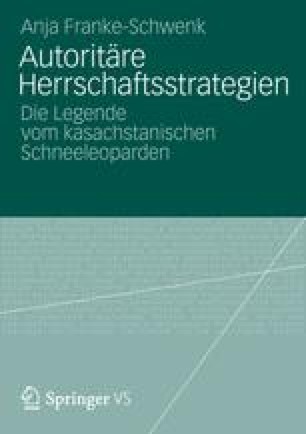 Transformationsprozesse autoritärer Regime im Nahen Osten (German Edition)