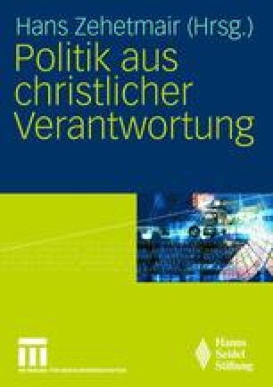 Christliche Menschenbild Christliche Menschenbild