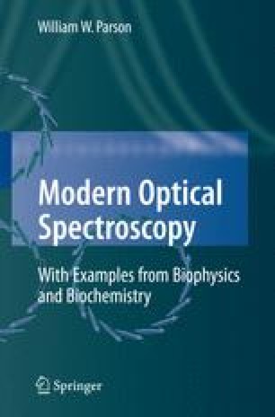 Modern Optical Spectroscopy: With Exercises and Examples from Biophysics and Biochemistry