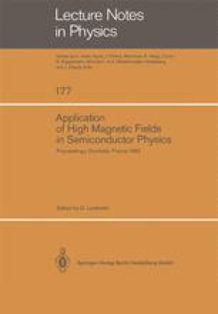 Magneto Optical Studies Of Donor Impurities Under High - 