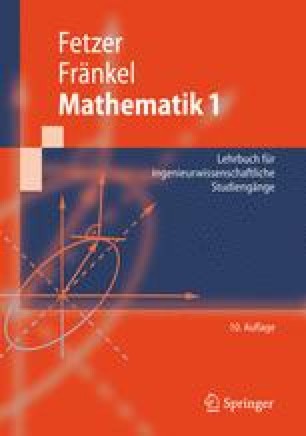 Lineare Gleichungssysteme, Matrizen, Determinanten | SpringerLink