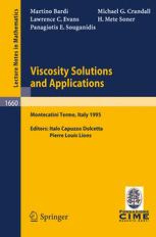 Viscosity solutions: A primer  SpringerLink