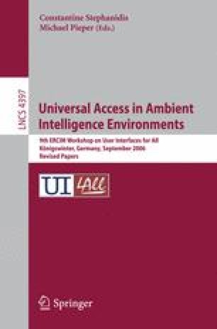 Elderly Users In Ambient Intelligence Does An Avatar Improve The Interaction Springerlink