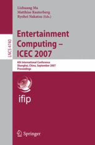 Entertainment Computing – ICEC 2007