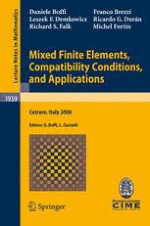 Mixed Finite Element Methods and Applications