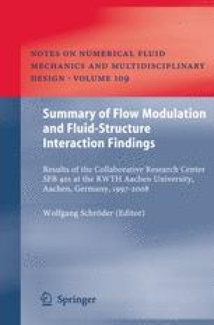 Experimental And Numerical Investigation Of Unsteady