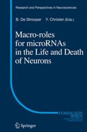 A Microrna Feedback Circuit In Midbrain Dopamine Neurons