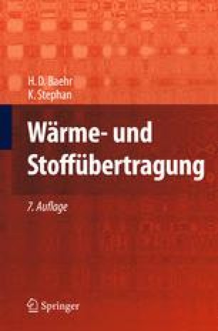 Konvektiver Warme Und Stoffubergang Einphasige Stromungen Springerlink