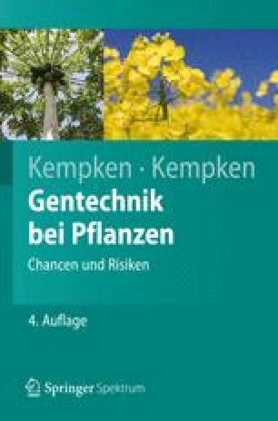 Gentechnik bei Pflanzen | SpringerLink