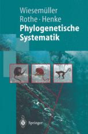 Plesiomorphie und Apomorphie SpringerLink