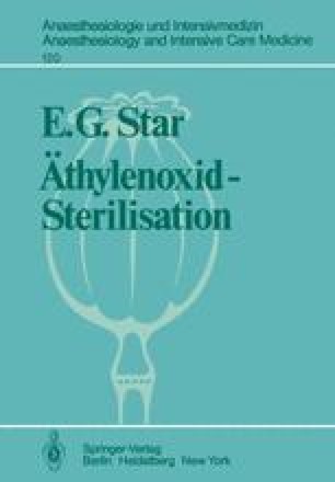 Äthylenoxid-Sterilisation | SpringerLink