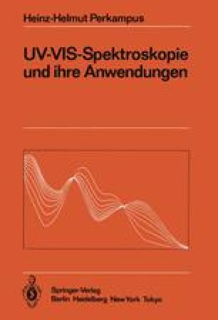 Analytische Anwendung Der Uv Vis Spektroskopie Springerlink - 