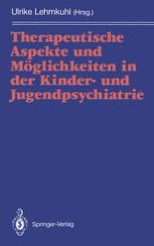 Therapie Und Pädagogik In Der Kinder- Und Jugendpsychiatrie | SpringerLink