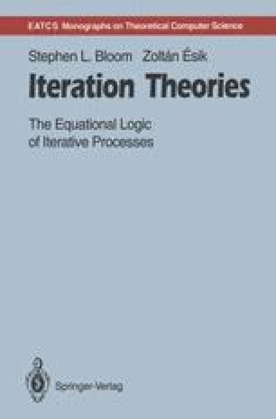 Iteration Theories Springerlink