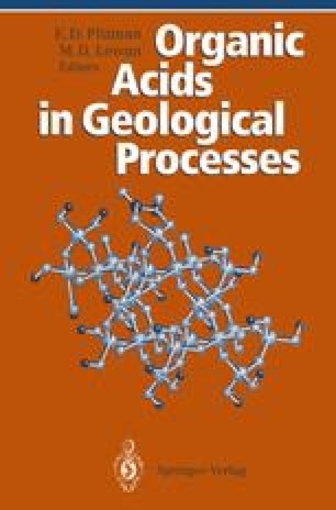 Introduction To The Role Of Organic Acids In Geological