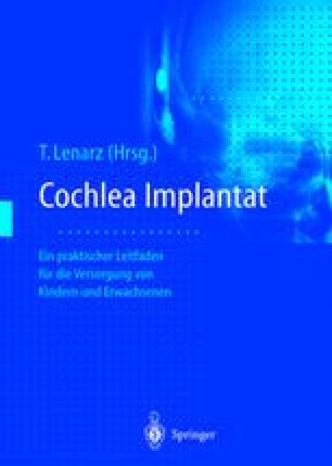 Entwicklung Des Cochlea Implantats Und Das Cochlea Implantat Projekt In Hannover Springerlink