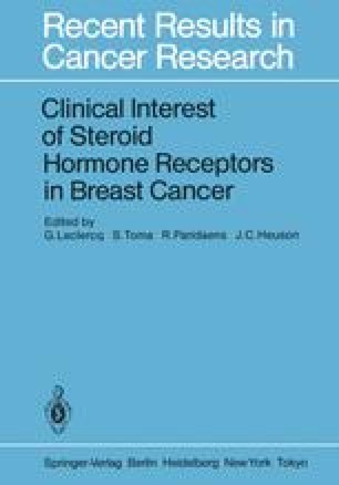 Treatment Of Advanced Breast Cancer With Tamoxifen Springerlink