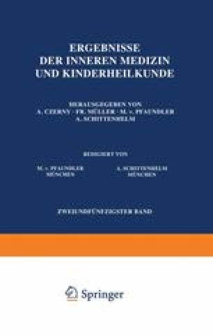 Beitrag Zur Klinik Therapie Und Epidemiologie Der Mittelmeer Kala Azar Springerlink